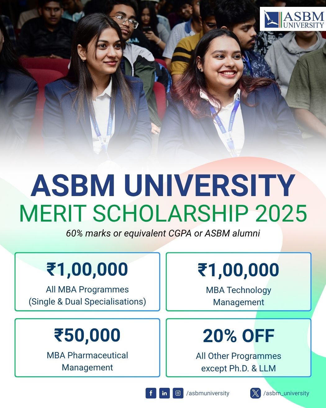 ASBM University Merit Scholarship 2025