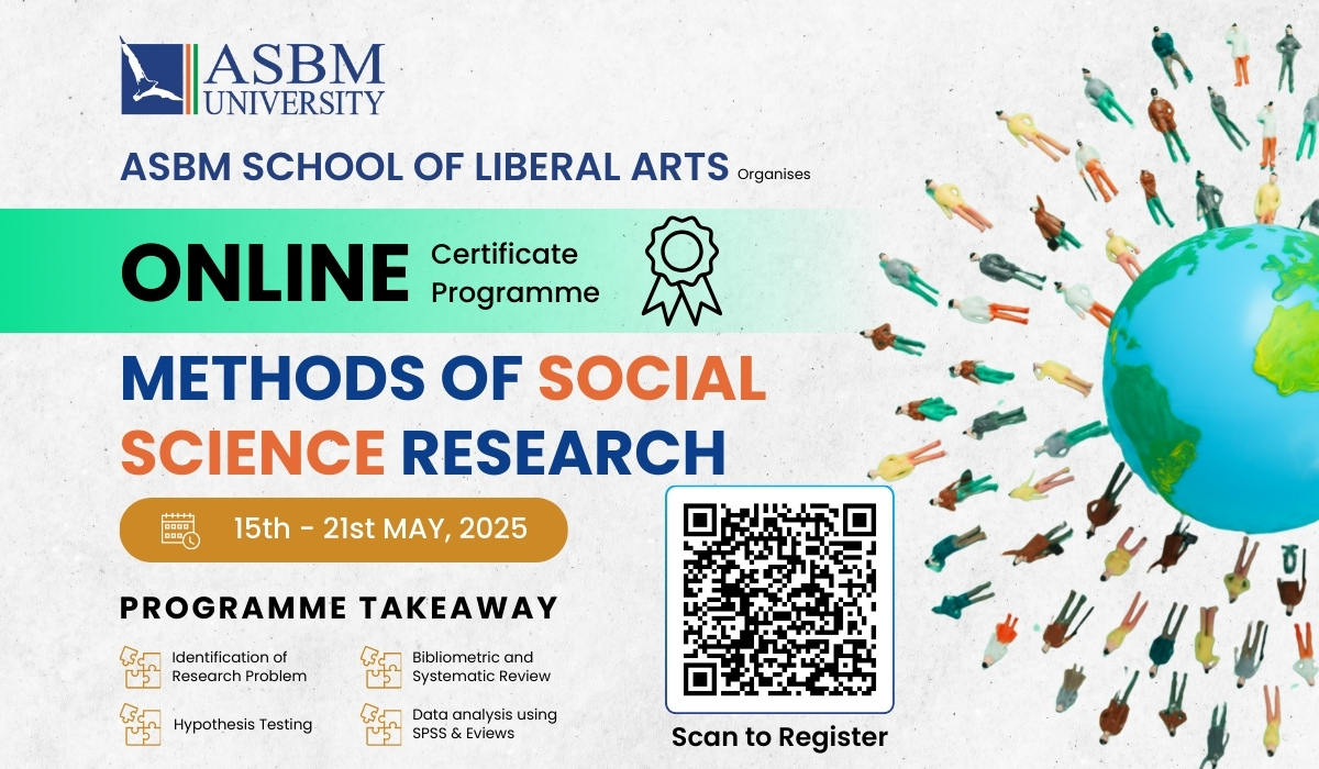 Methods of Social Science Research – Online Certification Programme